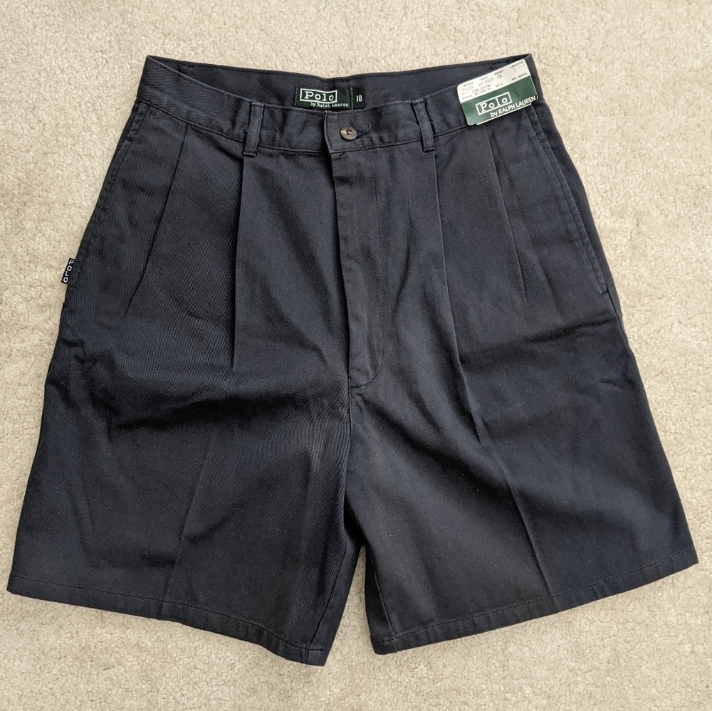 NWT Boys Polo by Ralph Lauren blue shorts
